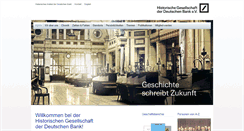 Desktop Screenshot of bankgeschichte.de