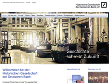 Tablet Screenshot of bankgeschichte.de